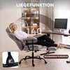 HOMCOM Bürostuhl ergonomisch Drehstuhl mit 6-Punkt-Massage Produktbild-Vorschau 7