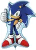 Sonic, fóliový balón, modrý, 77 cm, s héliom, originálny, Náhľad obrázku produktu 1