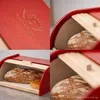 FALKENBERGER Brotkasten aus Holz Buche Rot ca. 39x29x18cm Produktbild-Vorschau 6