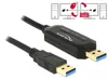 Delock SuperSpeed USB 5 Gbps Data Link Kabel + KM Switch Produktbild-Vorschau 3