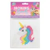 RAPPA Aufbügelperlen 15x15 cm Einhorn Produktbild-Vorschau 1