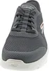 A close-up front view of a gray Skechers Go Walk Flex Hnds Up shoe. Anteprima dell’immagine prodotto