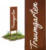 Relaxdays Tuindecoratie in edelroest, "Traumgarten" model, Productafbeelding-voorbeeld 1