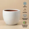 Pflanztopf "EGG POT" Keramik Frostfest Rund Blumenkübel Produktbild-Vorschau 2
