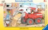 Ravensburger Puzzle Mein Bagger, Rahmenpuzzle, Anteprima dell’immagine prodotto 1