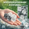 60 Eiswürfel Wiederverwendbar Dauereiswürfel Kunststoff Produktbild-Vorschau 6