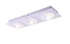 Globo Deckenleuchte Dl Nickel Matt, Chorm, Aluminium, 3Xled Produktbild-Vorschau 2