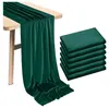 Delicato runner da tavola in VELOURS, verde scuro, 40x275 Anteprima dell’immagine prodotto 3