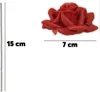 Roses en cire avec tige comme roses artificielles Fleurs de Voir les images du produit 2