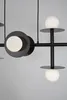 Nova Luce PIELO Pendelleuchte G9 8-fach Schwarz Produktbild-Vorschau 5