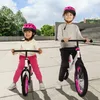 Bixe 12-inch kinderloopfiets, roze - Aluminium fiets zonder Productafbeelding-voorbeeld 8