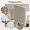 Extra Breite Vorhang Blickdicht Raumteiler mit Schiene Produktbild-Vorschau 3