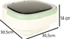 Mini lavatrice portatile pieghevole 12L verde Anteprima dell’immagine prodotto 14