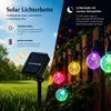 Solar Lichterketten Garten, 5m 20LED Kristallkugel, H094 Produktbild-Vorschau 1