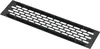 1 x  sossai Aluminium Lüftungsgitter 44 x 6cm in Schwarz Produktbild-Vorschau 2