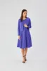 Stylove Midikleid für Frauen Jukmun S358 lila XXL Produktbild-Vorschau 2