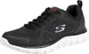 Skechers Track - Scloric - Schwarz / Rot Leder/Synthetik Produktbild-Vorschau 2