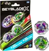 A product package for Beyblade X toys, showing the toys inside and marketing graphics. Anteprima dell’immagine prodotto