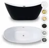 Corciano Freistehende Badewanne Malta 170x77 cm Produktbild-Vorschau 1