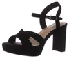 Tamaris Damen Sandalette Leder Cut-Outs Plateau High Heel Produktbild-Vorschau 6