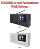 Tragbares Radio mit Bluetooth, DAB / DAB+ / FM, schwarz Voir les images du produit
