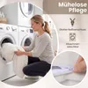 COSTWAY, pouf 2-in-1, sacco di fagioli con rivestimento Anteprima dell’immagine prodotto 7