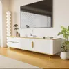 mobile TV okwish, mobile TV basso con 2 ante e 2 cassetti, Anteprima dell’immagine prodotto 1