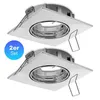 Einbaustrahler GU5.3, 2er Set max. 35 Watt, 1,6 Meter Produktbild-Vorschau 1