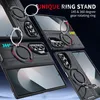 Collage of phone cases with ring stands, highlighting features. Anteprima dell’immagine prodotto