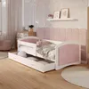 Bett MEGI 80x160 cm Kinderbett Polsterbett mit Schublade Produktbild-Vorschau 2