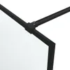 vidaXL Sprchová zástěna pro sprchový kout černá 140x195 cm Náhled obrázku produktu 6