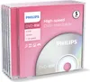 Philips DVD-Rohlinge, 120Min, 4.7Go, Vitesse 4x, Boîtier Voir les images du produit 1