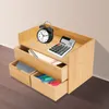 Organizer na biurko bambusowy z 3 szufladami biurowy Podgląd zdjęcia produktu 7