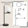 ZMH Nachttischlampe Schwarz Modern Tischlampe 1 Flammig  Produktbild-Vorschau 13