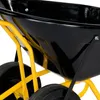 Pro-Bau-Tec Schubkarre Twin 160L Tiefbettmulde Tragkraft Produktbild-Vorschau 6