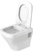 Duravit WC sedátko Durastyle s víkem bílé Závěsy nerezová Náhled obrázku produktu 11