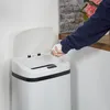 Relaxdays Mülleimer mit Sensor, 50l, elektrischer Deckel, Produktbild-Vorschau 2