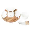 Fondue-Set MOOKA mit drehbarem Boden 27x13 cm Produktbild-Vorschau 5