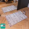 Teppich - Beige - 60x100 cm - Used-Look Muster - Produktbild-Vorschau 1