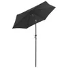 vidaXL Parasol aluminiowy antracyt 200 x 224 cm Podgląd zdjęcia produktu 9