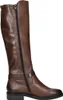 A single brown leather boot shown from the side against a white background. Voir les images du produit