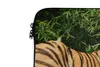 MuchoWow® Laptop Hülle 13 Zoll Tiger - Baum - Blätter Produktbild-Vorschau 3