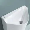 doporro Lavabo sur Pied Blanc avec Bonde Vasque Colonne en Voir les images du produit 5