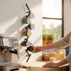 DanDiBo Porte-tasses mural Métal Barre à crochets avec 10 Voir les images du produit 8
