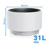 Prosperplast s.r.o. Pot de fleurs avec insert HEOS blanc Voir les images du produit 3