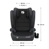 Tulano Joy 35 Schwarz-Grau – i-Size Kindersitz R129, Produktbild-Vorschau 3