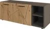 Armoire à chaussures Vicco Irma Anthracite/Artisan 106x43cm Voir les images du produit 1