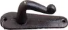 Rustikaler Gusseisen Wandhaken antikbraun, ca. 11 cm hoch Produktbild-Vorschau 3