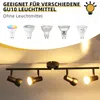 ZMH Deckenstrahler 4 Flammig Deckenleuchte Wohnzimmer Produktbild-Vorschau 3