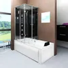 Dusche Wanne Kombination K05-R33-EC Duschkabine 90x180 cm Produktbild-Vorschau 2